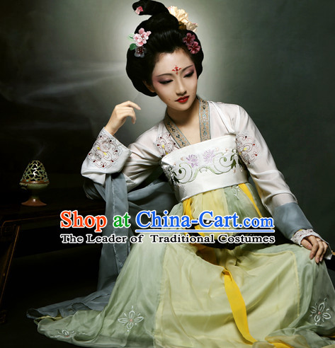 Ancient Chinese Costume Costumes Hair Accessories Hanfu Headwear Clothing Clothes Traditional Clothes