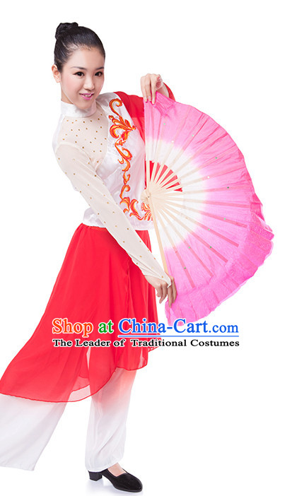 Festival Celebration Chinese Silk Dance Fan