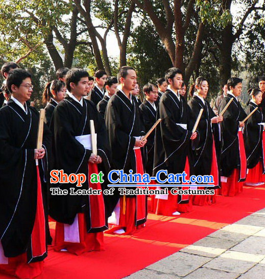 Western Zhou Dynasty Ceremonial Clothing Clothes Garment for Men