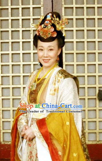 Chinese Ancient Palace Imperial Head Wear Headdress Five Dynasties Princess Hair Jewelry Hairpins