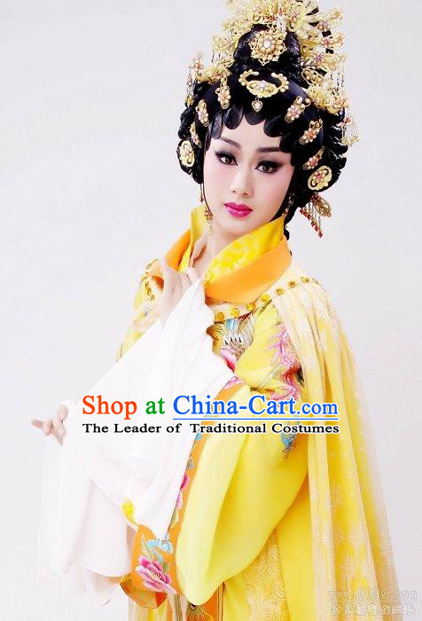 Chinese Opera Ancient Palace Imperial Empress Head Wear Headdress Hair Accessories for Women