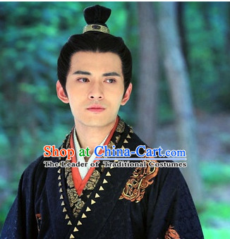 Chinese Qin Dynasty Prince Wigs for Men