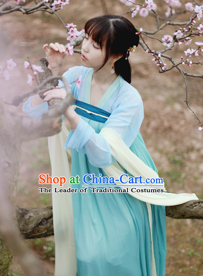 Chinese Costume Tang Dynasty Lady Clothing Free Custom Tailored Service
