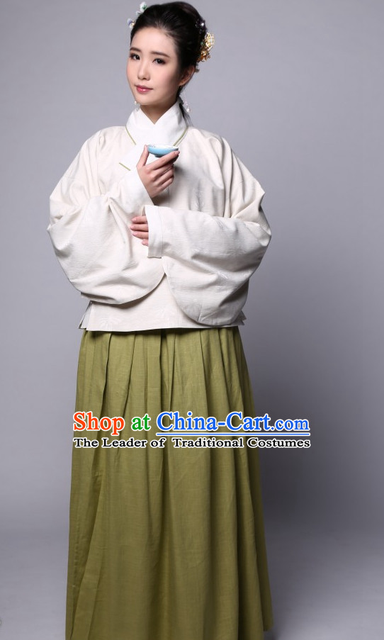 China Ming Dynasty Clothing Ancient Chinese Costume Men Women Costumes Kids Garment Clothes for Women