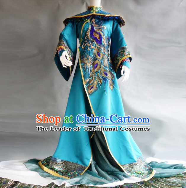 Chinese Classic Prince Peacock Costume Cosplay Complete Set for Men