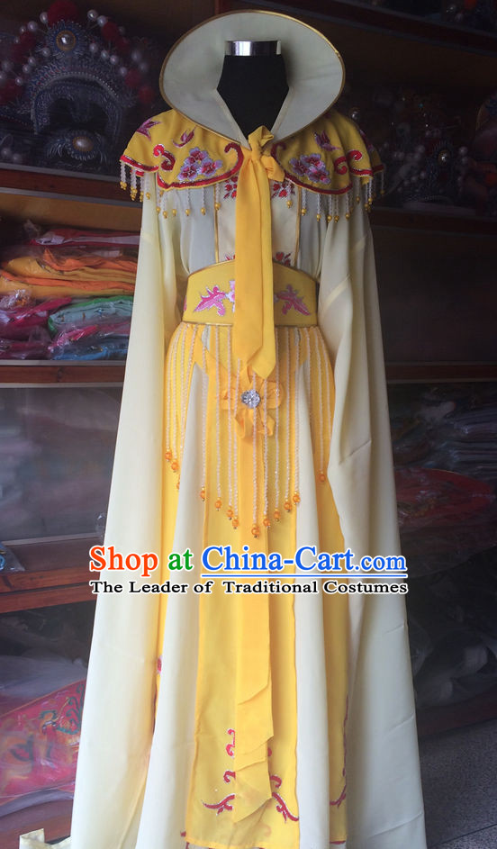 High Collar Chinese Opera Princess Wear Costume Traditions Culture Dress Kimono Chinese Beijing Clothing for Women