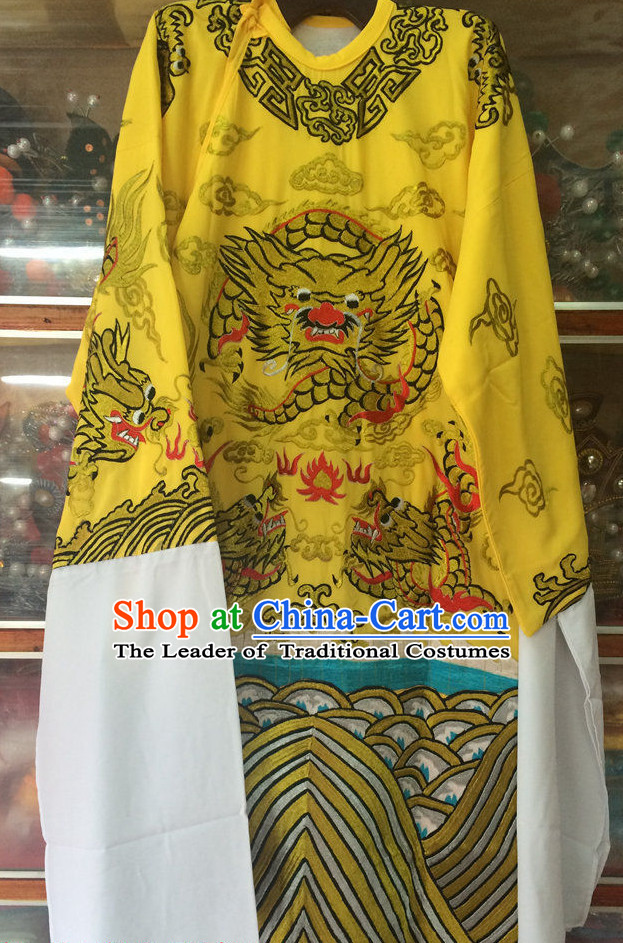 Chinese Opera Emperor Costume Dragon Robe Clothes Dress China Costumes for Men
