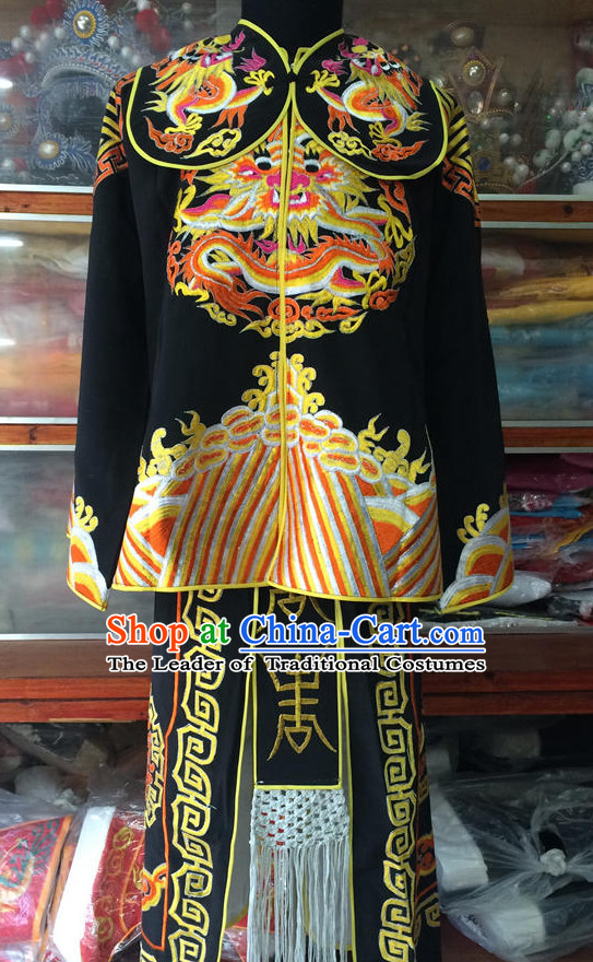 Chinese Opera Bodyguard Clothes Dress China Costumes for Men