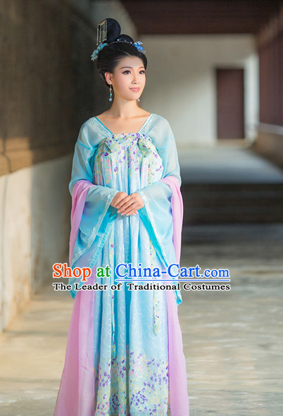 Chinese Tang Dynasty Costume Ancient China Costumes Han Fu Dress Wear Outfits Suits Clothing for Women