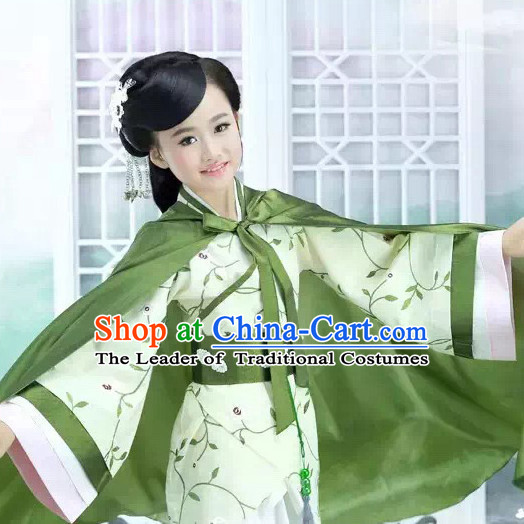 Han Dynasty Chinese Princess Costume Ancient China Ethnic Costumes Han Fu Dress Wear Outfits Suits Clothing for Kids
