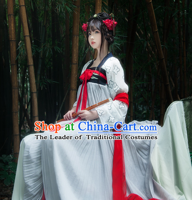 Asian Fashion Chinese Ancient Dynasty Princess Clothes Costume China online Shopping Traditional Costumes Dress Wholesale Culture Clothing and Hair Jewelry for Women