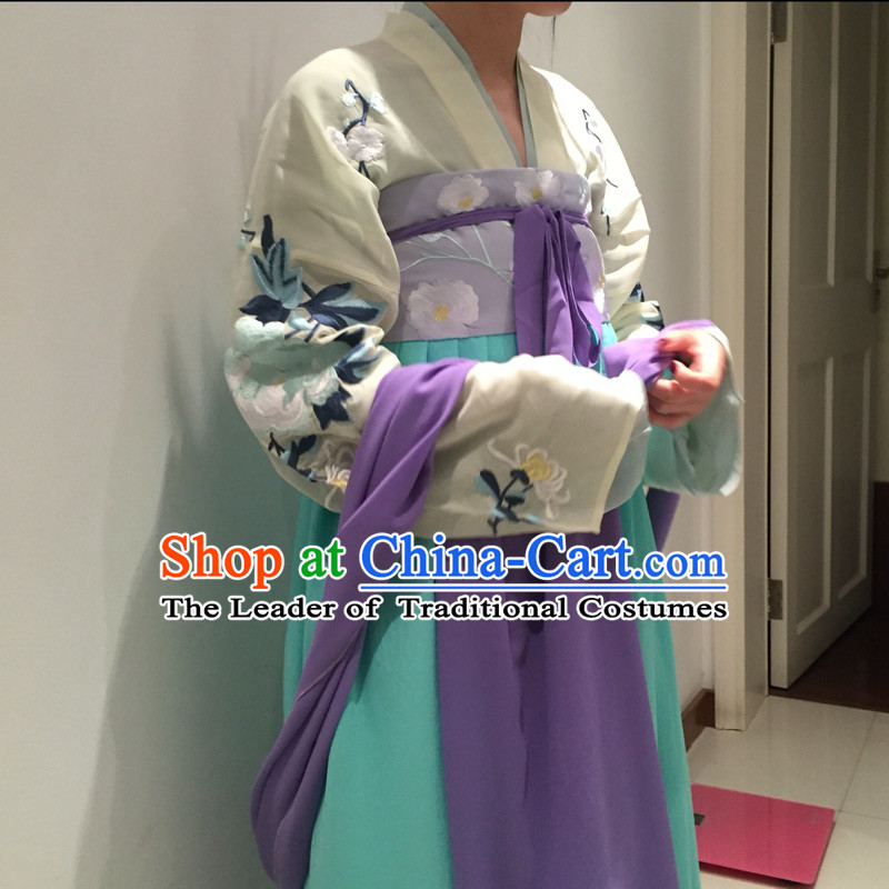 Asian Fashion Chinese Ancient Tang Dynasty Princess Clothes Costume China online Shopping Traditional Costumes Dress Wholesale Culture Clothing and Hair Jewelry for Women