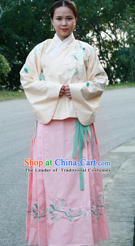 Asia Fashion China Store Qi Pao China Ancient Dynasty Apparel Chinese Costumes Ming Dynasty Dress Wear Outfits Clothing for Women