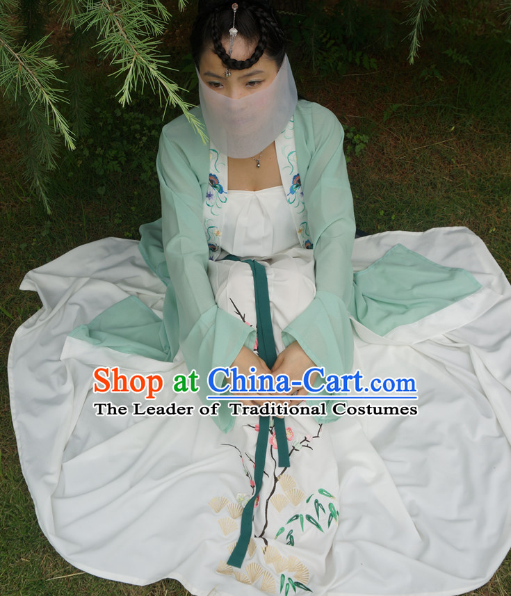 Asia Fashion China Store Qi Pao China Ancient Apparel Chinese Costumes Song Dynasty Dress Wear Outfits Clothing for Women