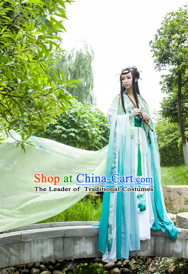 Chinese Costume Ancient Dress Classic Garment Suits Imperial Princess Queen Emperor Clothing for Women
