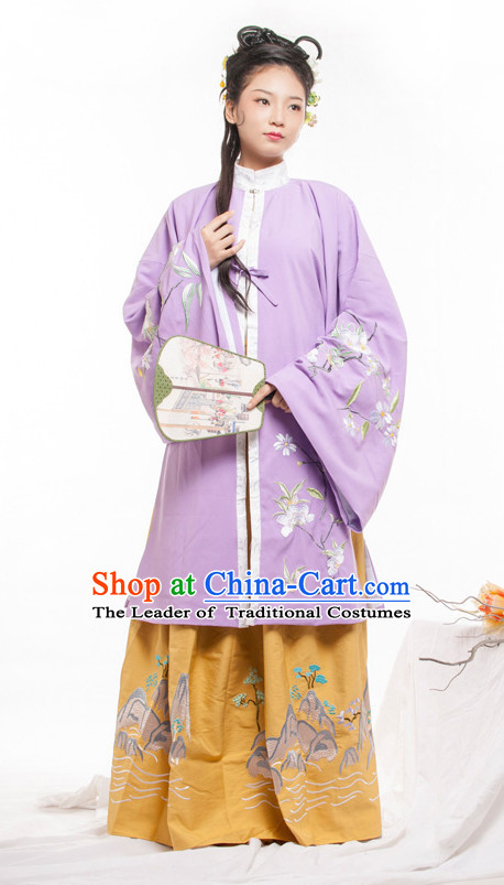 Chinese Ancient Ming Dynasty Princess Spring Summer Costume China online Shopping Traditional Costumes Dress Wholesale Asian Culture Fashion Clothing and Hair Accessories for Women