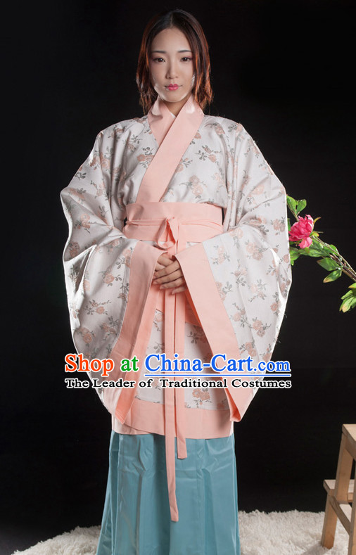 Asian Fashion Chinese Ancient Han Dynasty Lady Clothes Costume China online Shopping Traditional Costumes Dress Wholesale Culture Clothing and Hair Accessories for Women