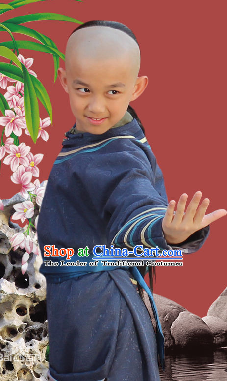 Ancient Chinese Kung Fu Long Robes for Kids