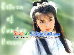 Ancient Chinese Fairy Wig and Hair Jewelry Set