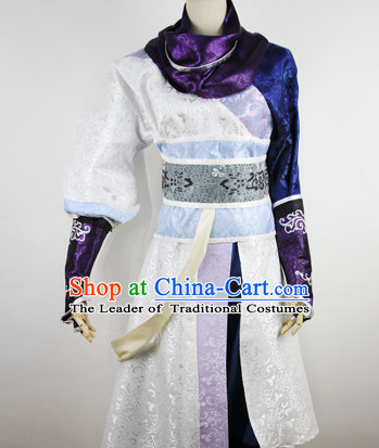 Ancient Asian Chinese Japenese Korean Knight Cosplay Costumes for Men