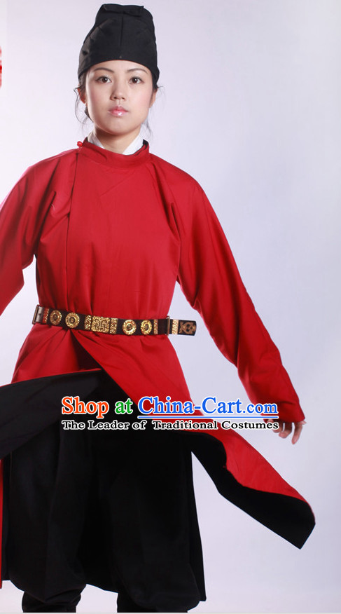 Chinese Costume Ancient Asian Korean Japanese Clothing Tang Dynasty Clothes Garment Outfits Suits for Women or Men