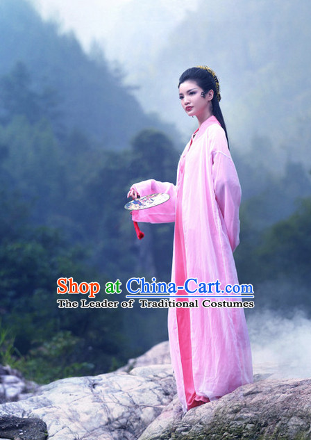 Chinese Classic Hanfu Garment Dress Costumes Japanese Korean Asian King Clothing Costume Dress Adults Cosplay