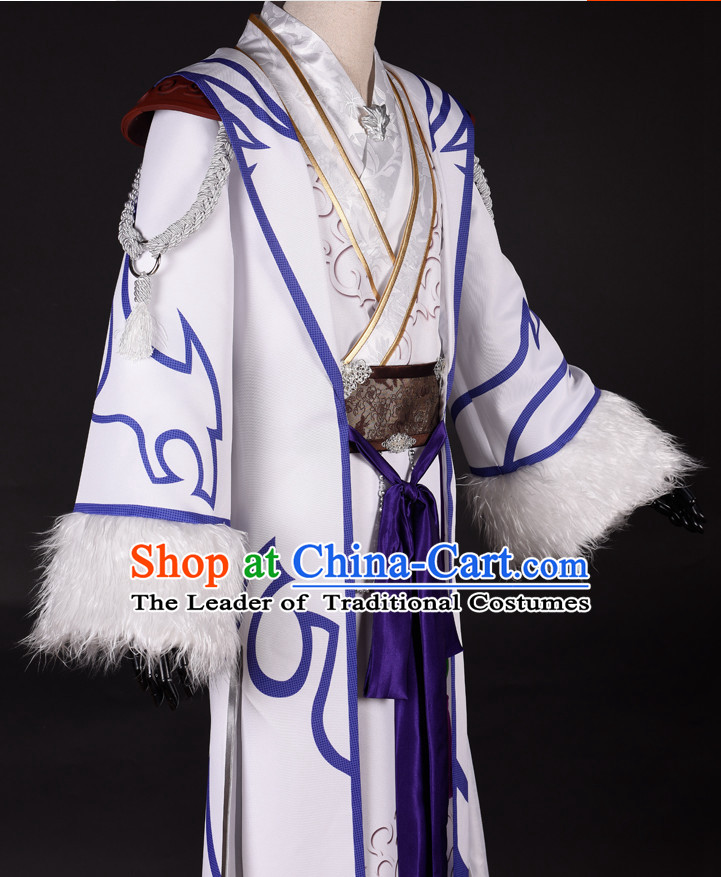 Ancient Chinese Knight Costumes Complete Set for Men