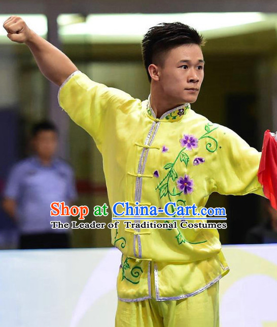Tai Chi Sword Competition Outfit Taiji Swords Contest Jacket Pants Supplies Custom Kung Fu Costume Martial Arts Clothing for Men Women Kids Boys Girls