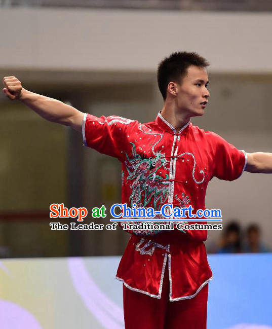 Tai Chi Sword Competition Outfit Taiji Swords Contest Jacket Pants Supplies Custom Kung Fu Costume Martial Arts Clothing for Men Women Kids Boys Girls