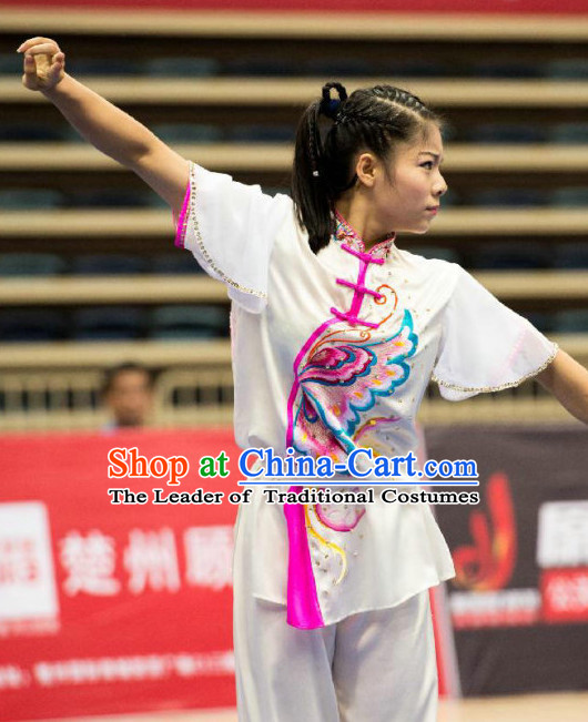 Traditional Kungfu Master Martial Arts Wushu Uniform Kung Fu Outfit for Men Women Boys Girls Kids