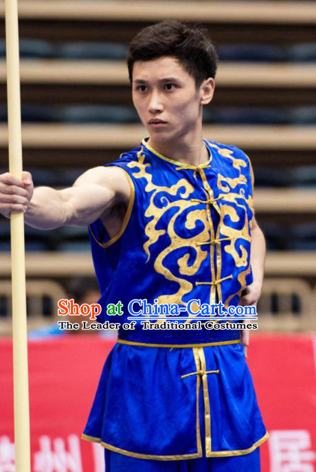 Traditional Kungfu Master Martial Arts Wushu Uniform Kung Fu Outfit for Men Women Boys Girls Kids