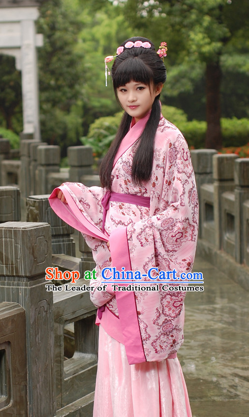 Chinese Costume Ancient Chinese Costumes Japanese Korean Asian Fashion Han Dynasty Princess Han Fu Suits Outfits Garment Dress Clothes for Women