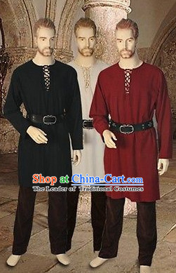 Traditional Medieval Costume Renaissance Costumes Historic Clothing Complete Set for Men