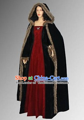 Traditional Medieval Costume Renaissance Costumes Historic Clothing Complete Set for Women