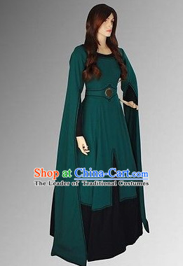 Traditional Medieval Costume Renaissance Costumes Historic Dresses Complete Set for Women