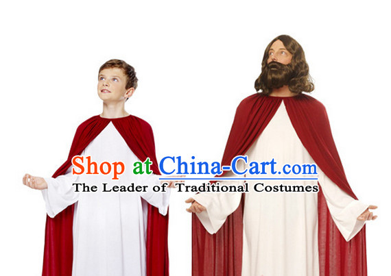 Ancient Jesus Kids Adults Halloween Costume for Men and Boys