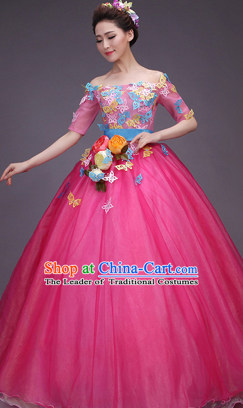 Asian Chinese Evening Dress Festival Performance Costume Fan Dancing Costumes Uniform Outfits Stage Opening Parade Competition Dancewear Complete Set