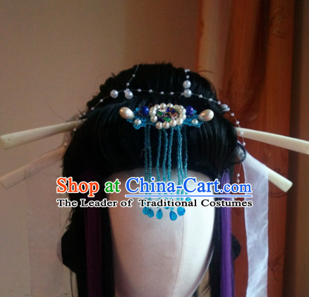 Ancient Chinese Fairy Wigs Toupee Wigs Human Hair Wig Hair Extensions Sisters Weave Cosplay Wigs Lace Hair Pieces for Women