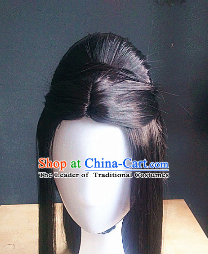Ancient Chinese Fairy Wigs Toupee Wigs Human Hair Wigs Hair Extensions Sisters Weave Cosplay Wigs Lace Hair Pieces and Accessories for Women