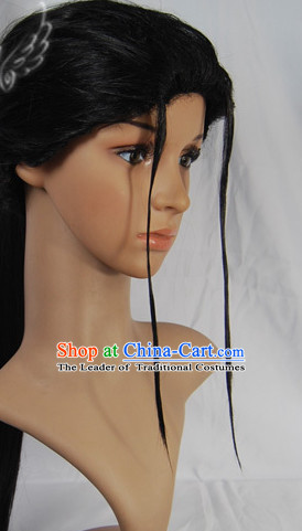 Ancient Chinese Wigs Female Wigs Toupee Wig Hair Extensions Sisters Weave Cosplay Wigs Lace and Hair Jewelry for Women