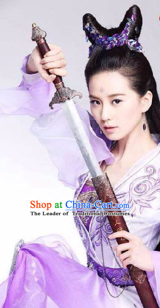 Chinese Classic Hanfu Garment Dress Costumes Japanese Korean Asian King Clothing Costume Dress Adults Cosplay