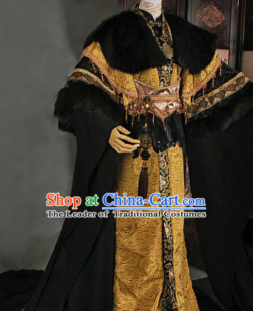 Chinese Ancient Imperial Emperor Costumes Japanese Korean Asian King Costume Wholesale Clothing Garment Dress Adults Cosplay for Men