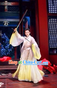 Chinese Classical Swordsman Clothing Complete Set