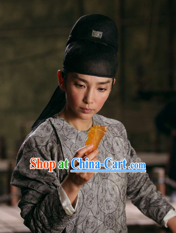 China Tang Dynasty Detective Suit and Hat