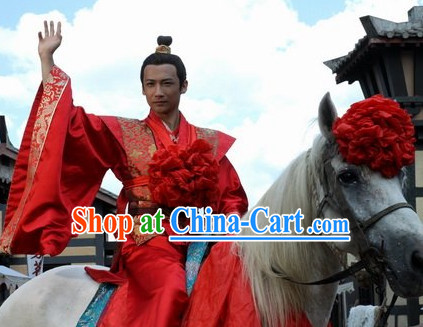 Ancient Chinese Bridegroom Dresses for Men