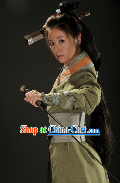 Three Kingdoms Sun Shangxiang Heroine Clothing Complete Set