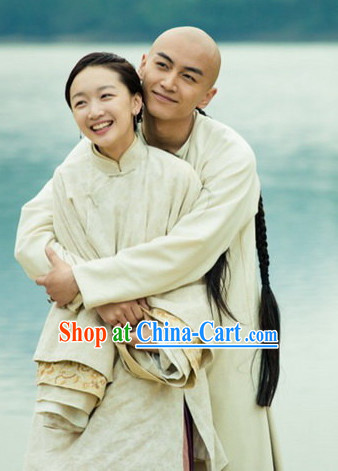 Qing Dynasty Traditional Chinese Lover Robes