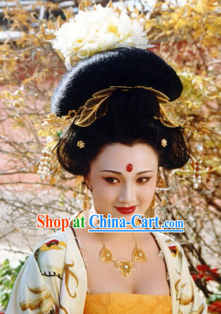 Traditional Chinese Empress Wig and Hair Accessories