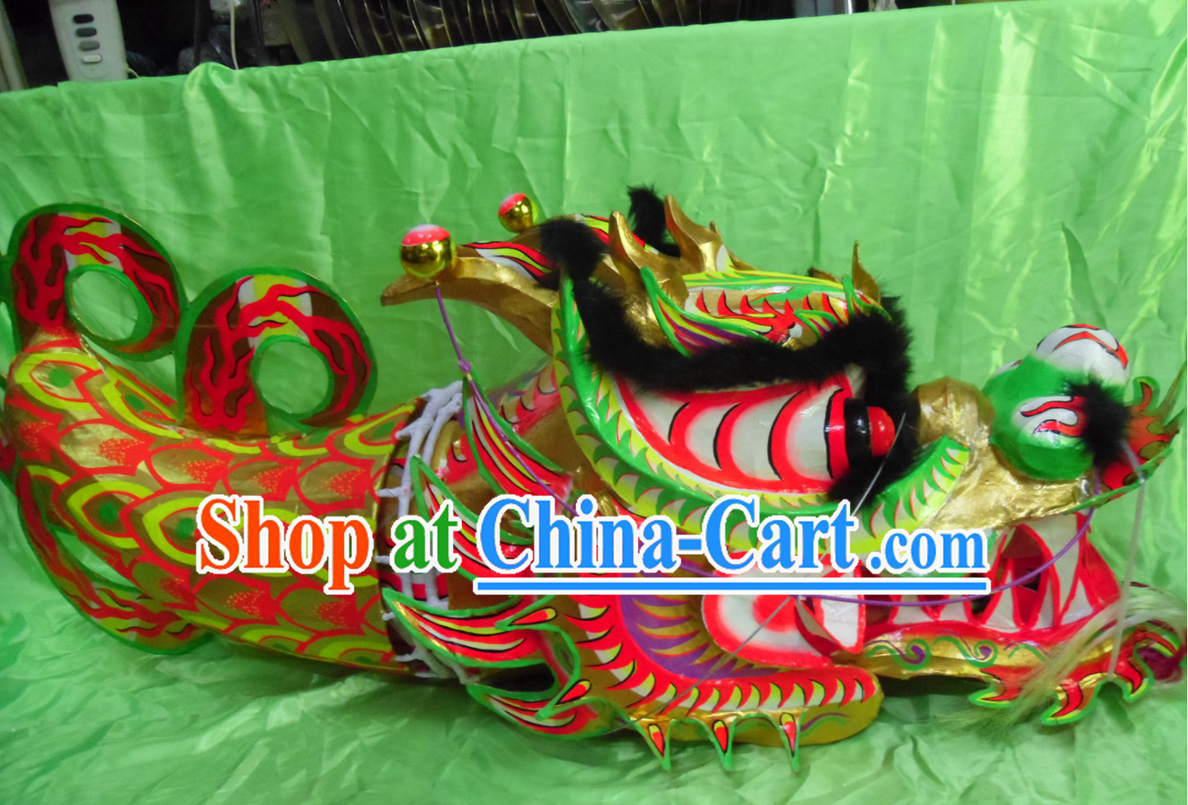 World Glow in the Dark Dragon Dance Championship Costumes Complete Set