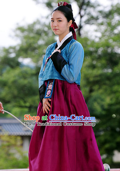 Traditional South Korean Hanbok for Women